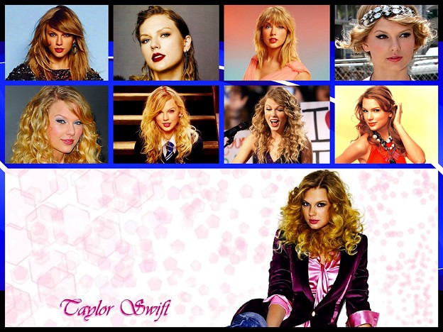 Photos: Beautiful Blue Eyes of Taylor Swift(1306) Collage