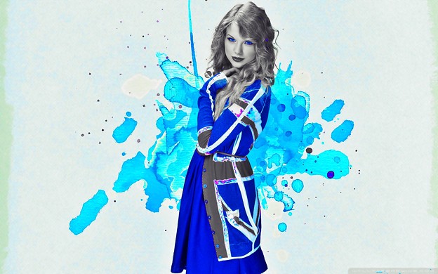 Beautiful Blue Eyes of Taylor Swift(11331)