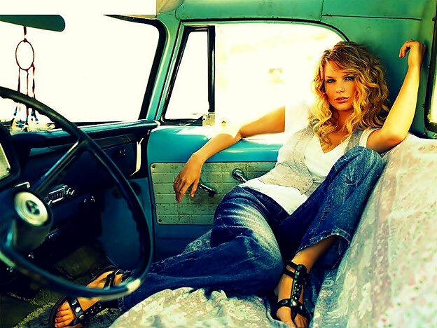 写真: Beautiful Blue Eyes of Taylor Swift(11342)