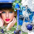 Beautiful Blue Eyes of Taylor Swift(11370)