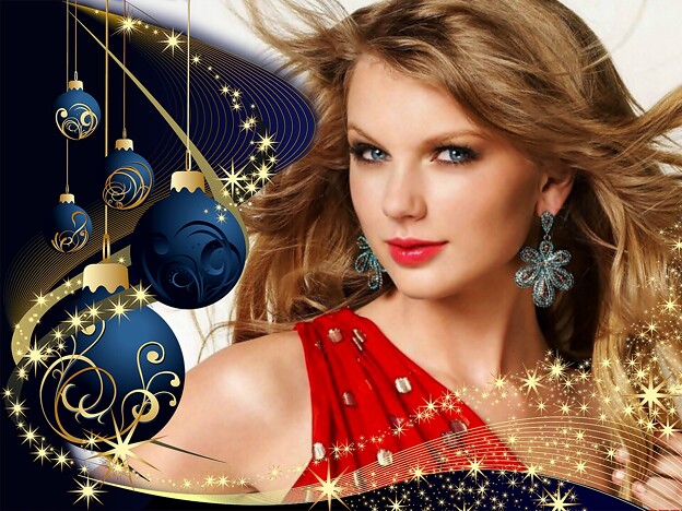 Beautiful Blue Eyes of Taylor Swift(11371)
