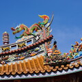 写真: 関帝廟の龍