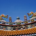 写真: 関帝廟屋根飾り