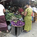 Photos: ヤンゴン片田舎の市場 (1)