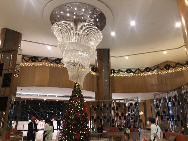ヤンゴンのホテルのクリスマスデコレーション (2)
