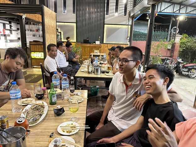 飲み会 at Yangon (4)