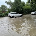 写真: 川が出現のヤンゴンの雨 (2)