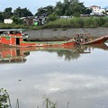 写真: ミャンマーの風変わりな船 (3)