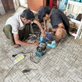 ポンプ修理 at Yangon (1)