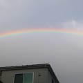 写真: 虹〜自宅から202204