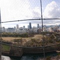 写真: 大阪城天守閣からの眺め　東方向