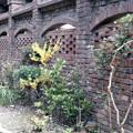 写真: 永代町の煉瓦塀