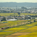 写真: 男鹿線車両，奥羽本線を走る