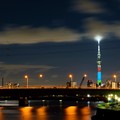 写真: スカイツリー　東京2020パラリンピック競技大会開催1年前　点灯