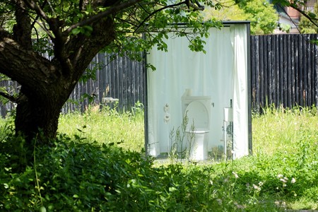 飯給駅　Toilet in Nature（世界一大きなトイレ）