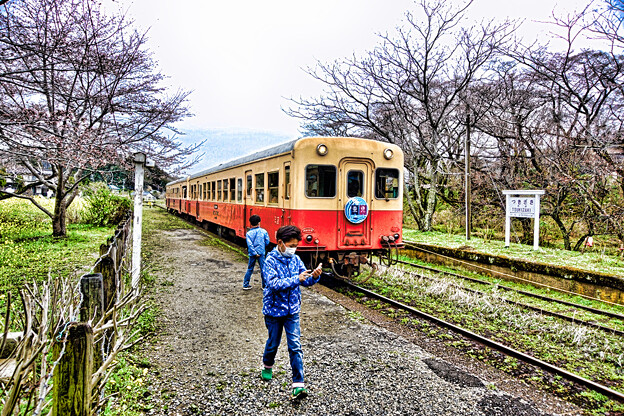 写真: 小湊鐡道　月崎駅