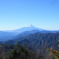写真: 日本国　山梨県　大月市　大月町真木　雁ヶ腹摺山山頂付近からの富士山