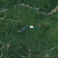 写真: 林道袴腰線GoogleMap