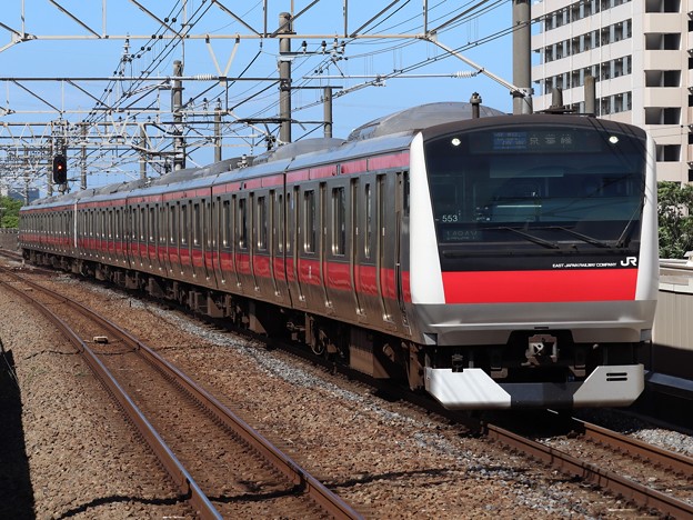 京葉線E233系5000番台　ケヨ553＋ケヨF53編成