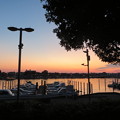 ボートパークの夜明け（２）