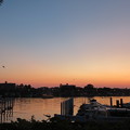 写真: ボートパークの夜明け（３）