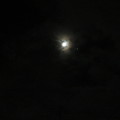写真: お月さんと木星のランデブー（１）