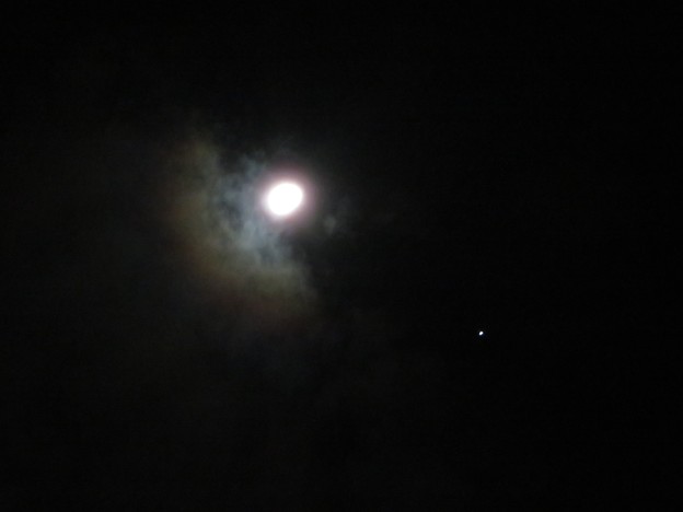 お月さんと木星のランデブー（２）