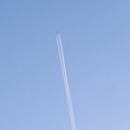 Photos: 早朝の飛行機雲（２）