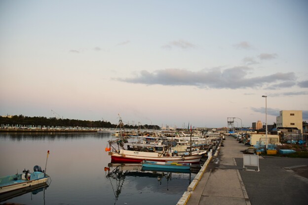 写真: IMG_240327 (27)　早朝の二見漁港