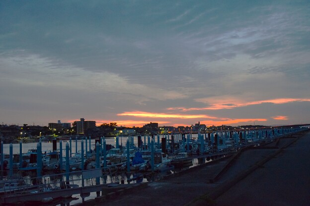 写真: IMG_240328 (1)　ボートパークの夜明け