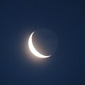 写真: IMG_240505 (2)　有明月の地球照