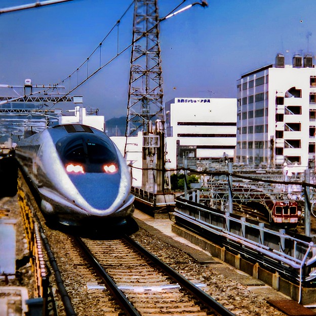 写真: 新幹線 500系 のぞみ