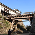 写真: 彦根城・天秤櫓の橋2