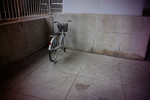 写真: １台の自転車