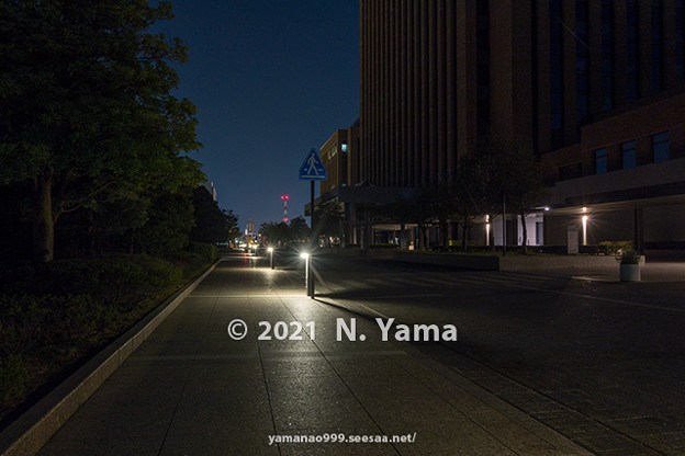 写真: 2021年7月17日、石川県庁