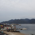 Photos: 打ち上げ場所の丸石漁港