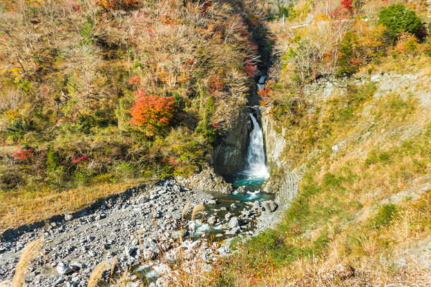 写真: 梅ヶ島七滝 赤水の滝