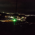 ロープウェイから眺める伊豆の国市の夜景