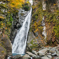 Photos: 滝壺から眺める安倍の大滝