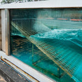 Photos: 波浪水槽の消波板