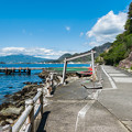 写真: 淡島海軍桟橋跡