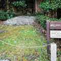 写真: 昭和天皇お立ち台石