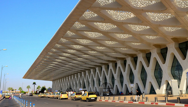 マラケシュ空港（モロッコ）