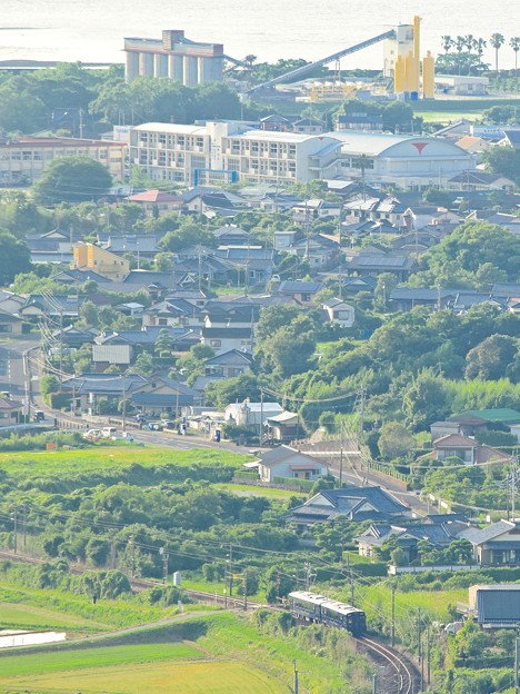 写真: 俯瞰おれんじ鉄道