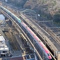 Photos: 新幹線とチン電