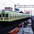 写真: 京成電鉄の3200形3208F試験塗装車