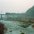 写真: 丹生川鉄橋を行くED501+ED502