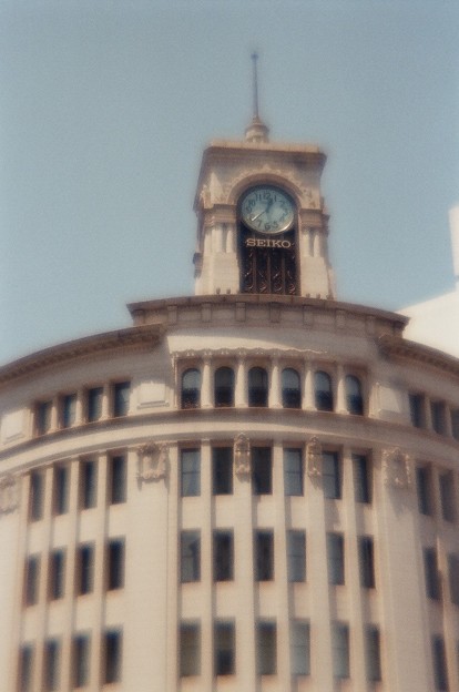 写真: 【フルサイズ・フィルム】旧服部時計店
