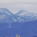 写真: 今日の山並み　３　砥石山北峰と神威岳