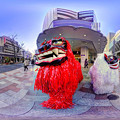 Photos: 琉球の獅子、静岡市呉服町にて　360度パノラマ写真(2)